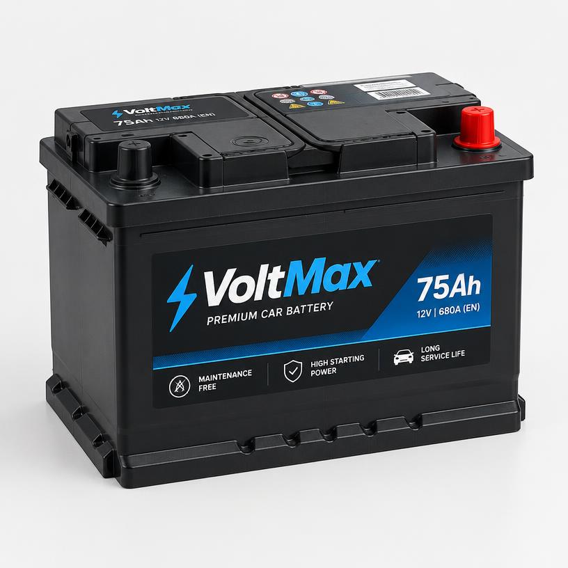 75Ah Maintenance-Free Car Battery