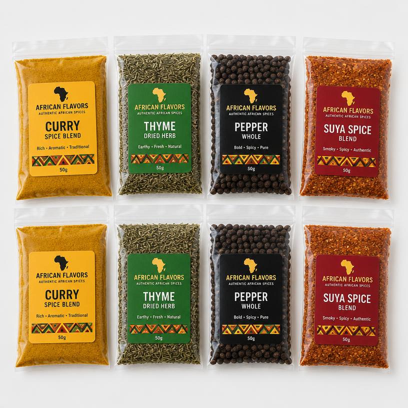 Assorted Spice Bundle (8 Packs)