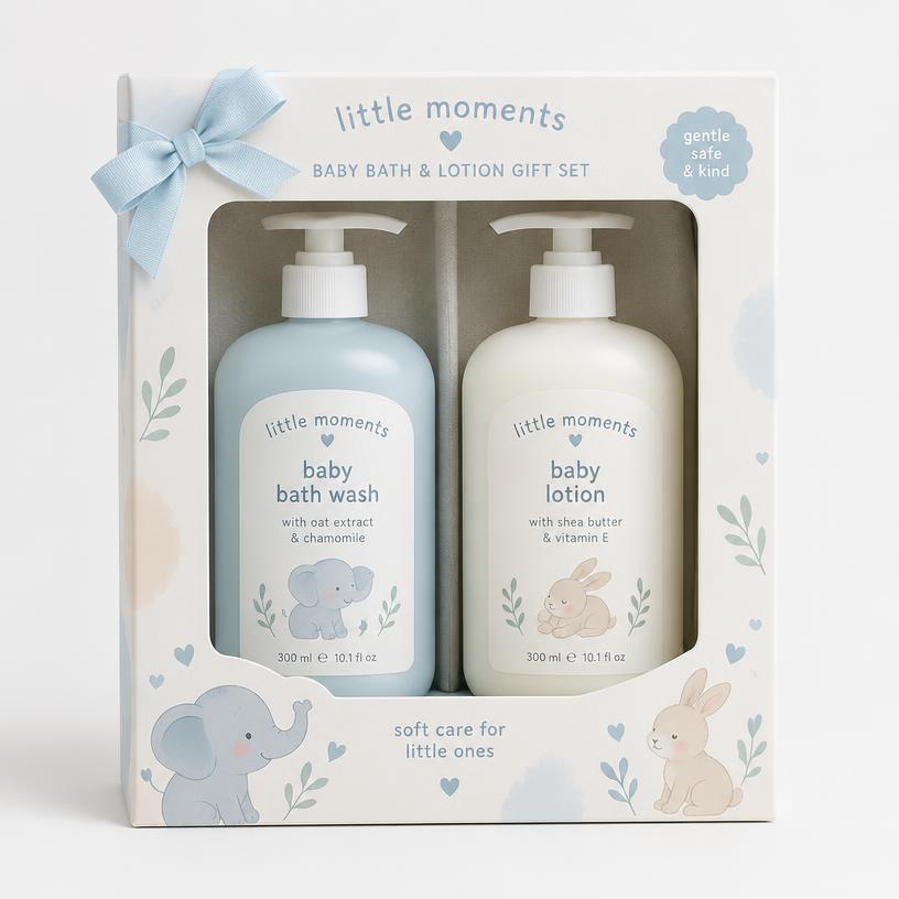 Baby Bath & Lotion Gift Set