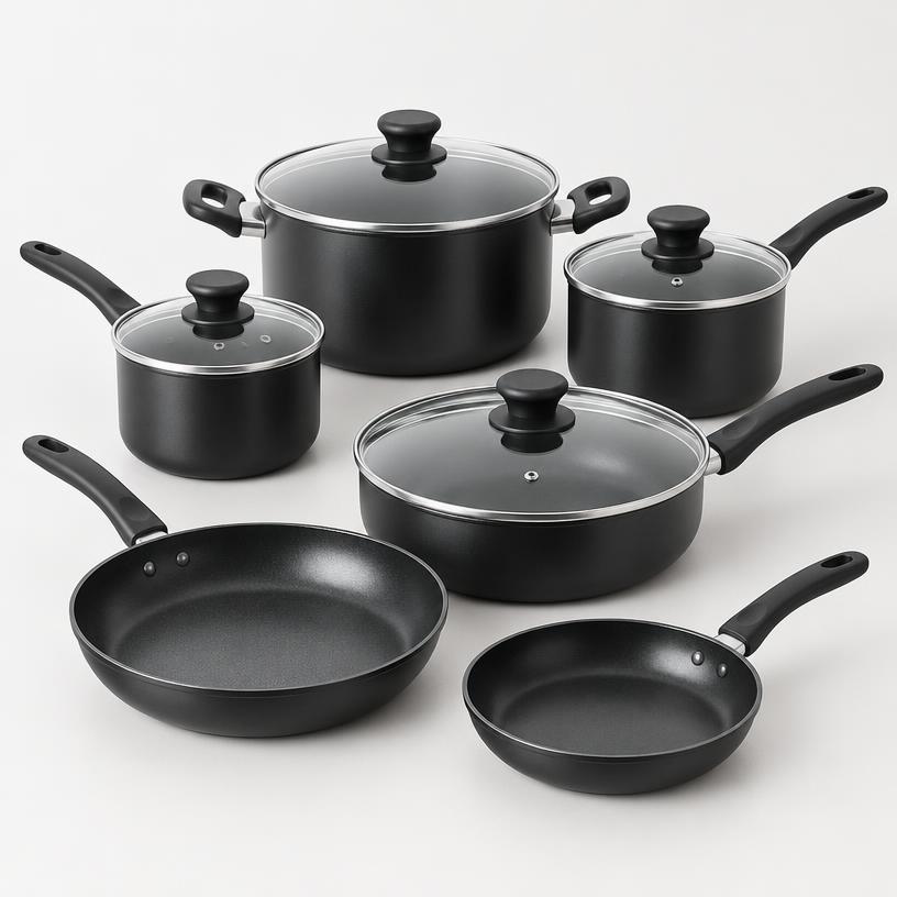 Non-Stick Cookware Set (7 Pieces)