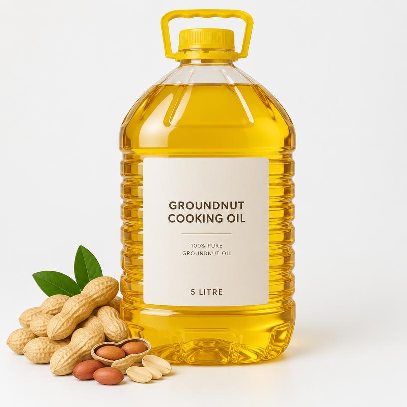 Pure Groundnut Oil 5 Litres